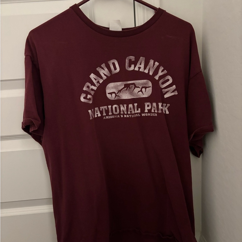 maroon grand canyon shirt